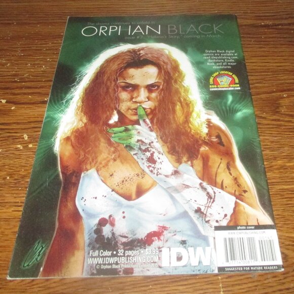 Orphan Black #1 (IDW Comics, 2015) Loot Crate Variant Cover - Picture 2 of 3